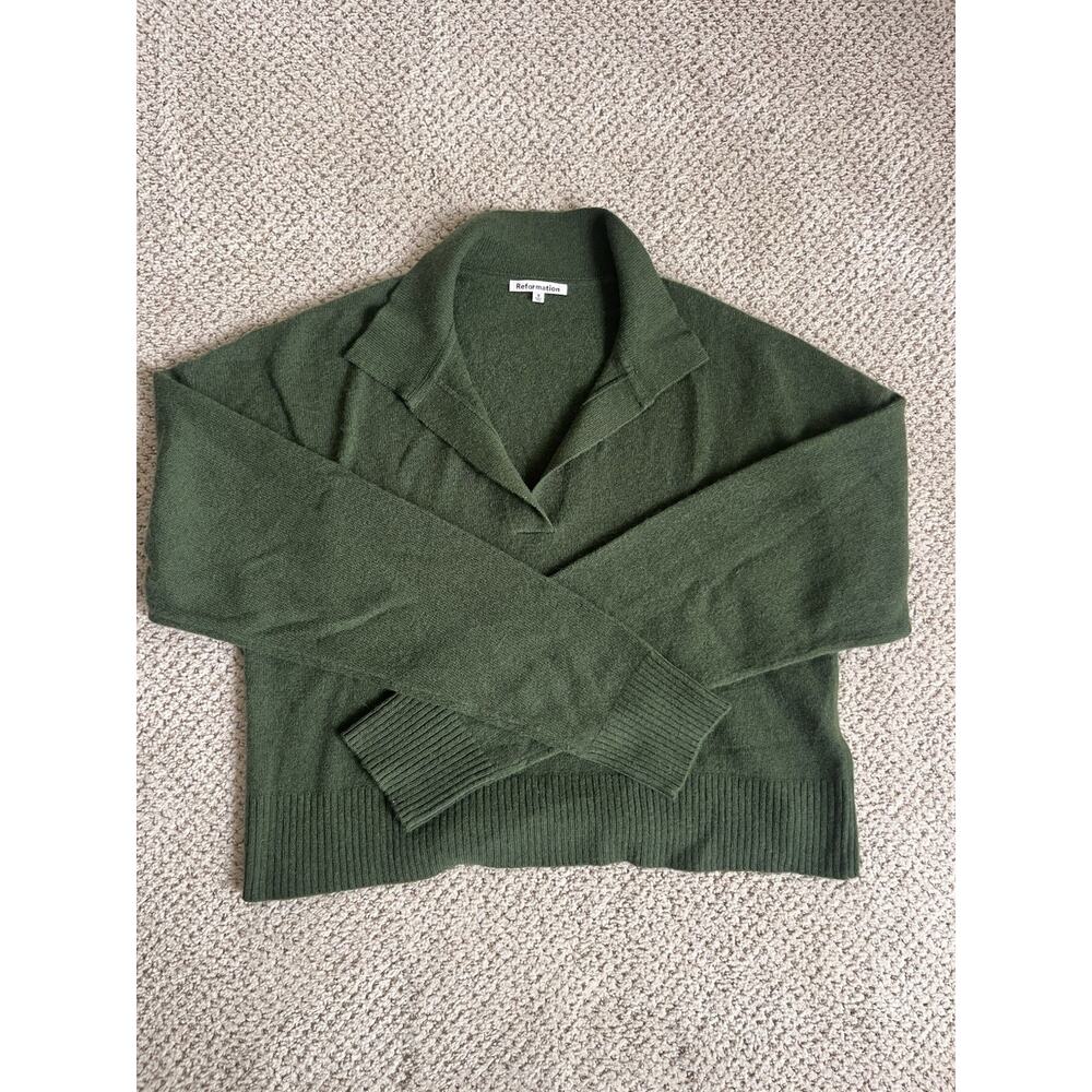 reformation cashmere sweater